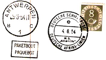 paquebot stamp