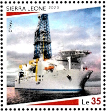 drilling ship
